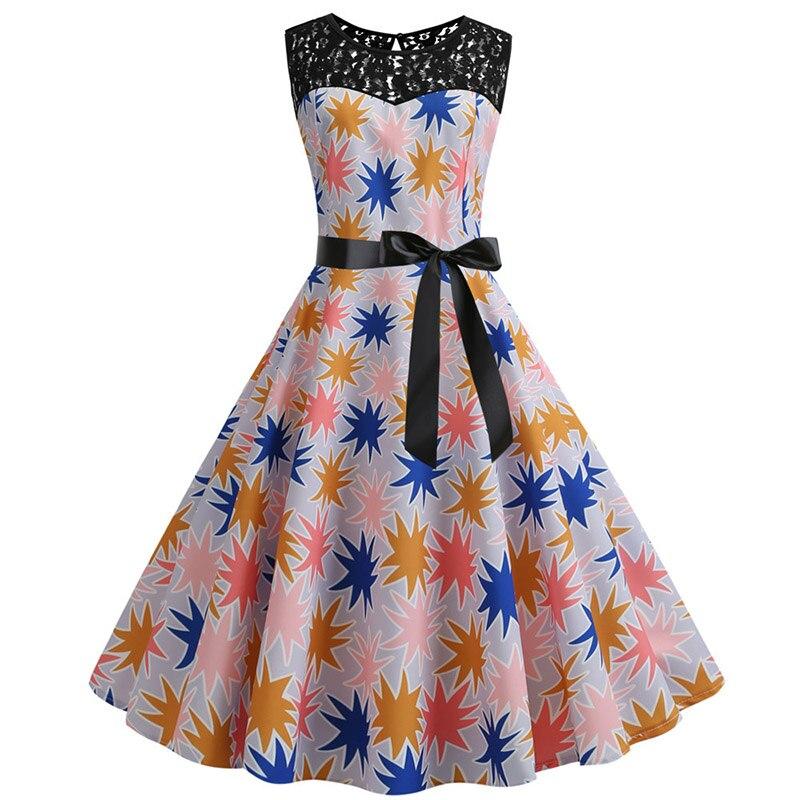 Vintage Stars Trapeze Φόρεμα