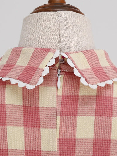Φόρεμα Gingham Δεκαετίας '60