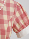 Φόρεμα Gingham Δεκαετίας '60