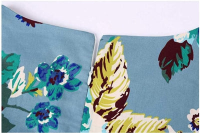 Vintage Floral Τουνίκ Φόρεμα