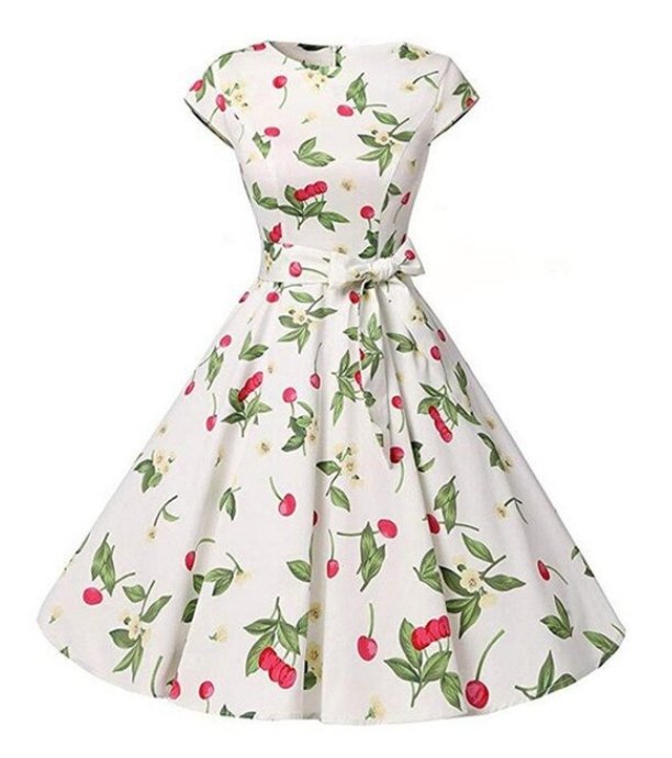 Vintage Cherry Φόρεμα 1950