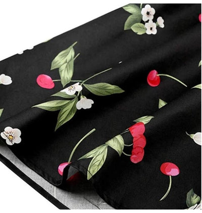 Vintage Φόρεμα 1950 Black Cherry