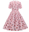 Vintage 60s Cherry Φόρεμα