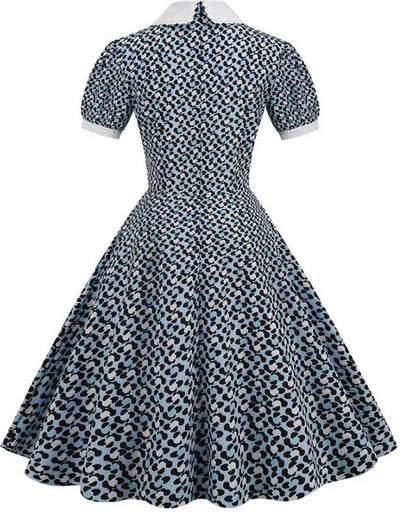 Vintage 50s Guinguette Spirit Φόρεμα