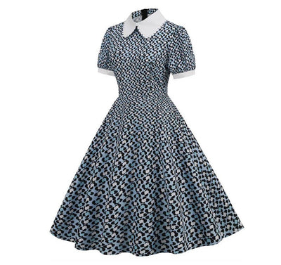 Vintage 50s Guinguette Spirit Φόρεμα