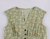 Vintage 50s Φόρεμα Plus Size Λουλούδια