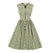 Vintage 50s Φόρεμα Plus Size Λουλούδια