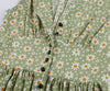 Vintage 50s Φόρεμα Plus Size Λουλούδια