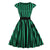 Ριγέ Φόρεμα Vintage 50s Plus Size