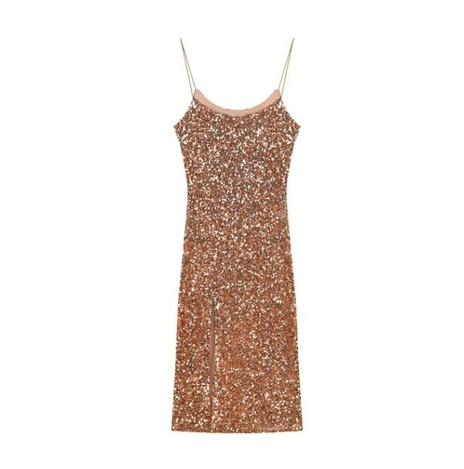 Vintage 40s Bodycon Φόρεμα Χακί