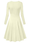 Vintage 60s Plus Size Μπεζ Φόρεμα