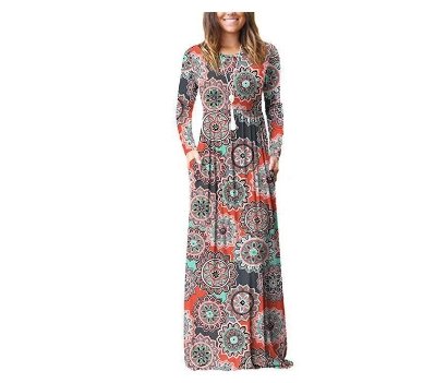 Hippie Chic Χειμερινό Φόρεμα