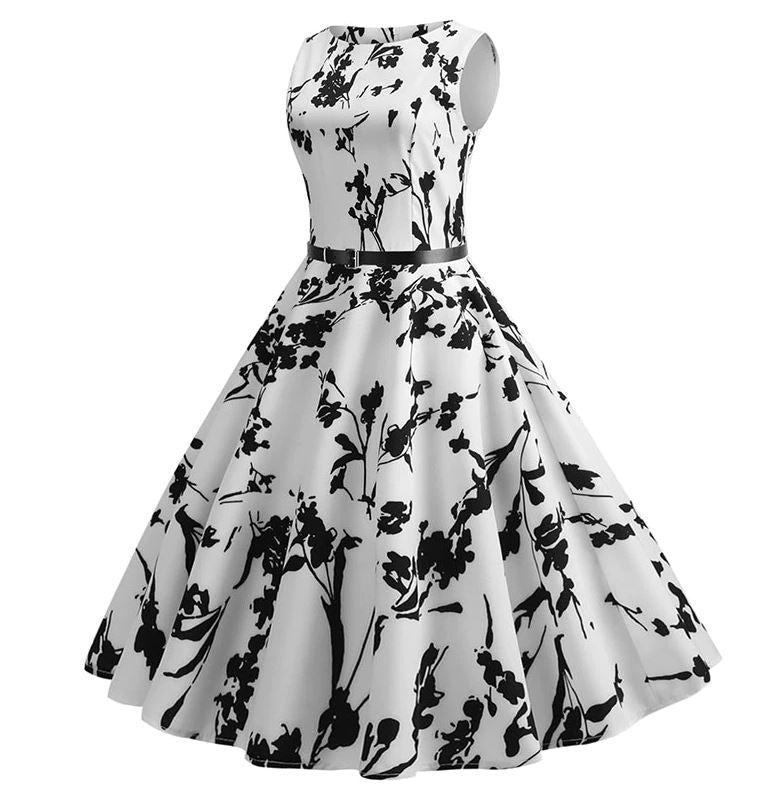 Λευκό Vintage Φόρεμα