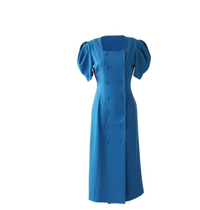Royal Blue Vintage Φόρεμα