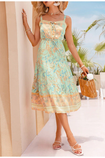 Vintage Bohemian Φόρεμα