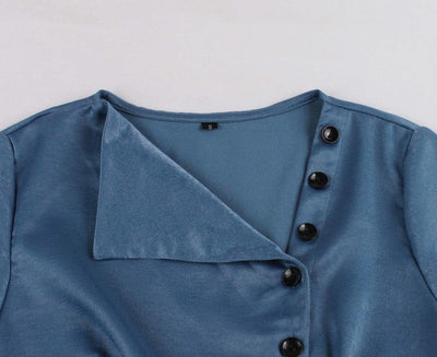 Vintage Φόρεμα Boat Neck