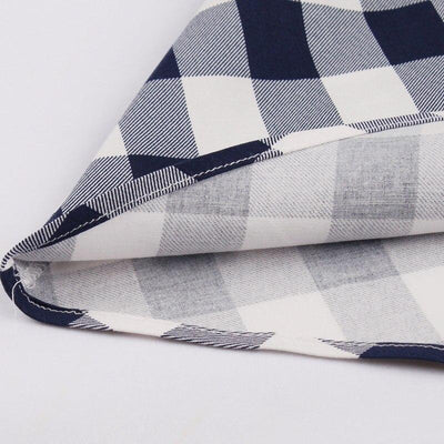 Βαμβακερό Φόρεμα Vintage Check