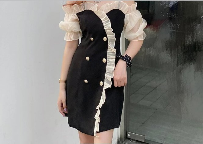 Κοντό Vintage Φόρεμα