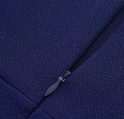 Vintage Pencil Chic Navy Φόρεμα