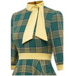 Φόρεμα Vintage Green Elegance