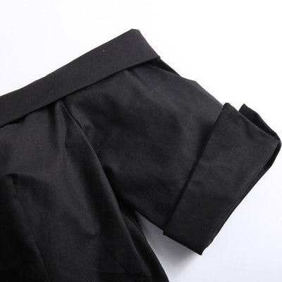 Vintage Off Shoulder Ταρτάν Φόρεμα