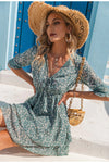 Vintage Flowy Φόρεμα