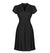 Φόρεμα Vintage Plus Size 50s Μαύρο