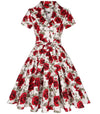 Φόρεμα Με Κουμπιά Vintage Plus Size 50s