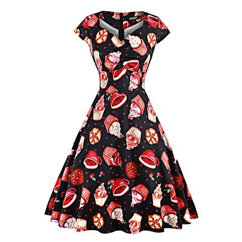 Φόρεμα Για Cupcake Vintage Plus Size
