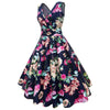 Φόρεμα Vintage Plus Size Flower
