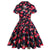 Vintage Φόρεμα Strawberry Plus Size