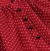 Plus Size Vintage Dress Letter