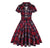 Καρό Φόρεμα Vintage Plus Size