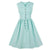 Vintage Φόρεμα Plus Size Pastel Sky