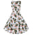 Vintage Plus Size Rockabilly Φόρεμα Ανανά