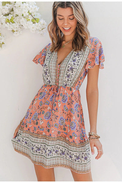 Vintage Hippie Chic Φόρεμα