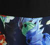 Vintage Pin Up Blue Flower Φόρεμα