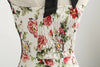 Vintage Floral Pin-Up Φόρεμα