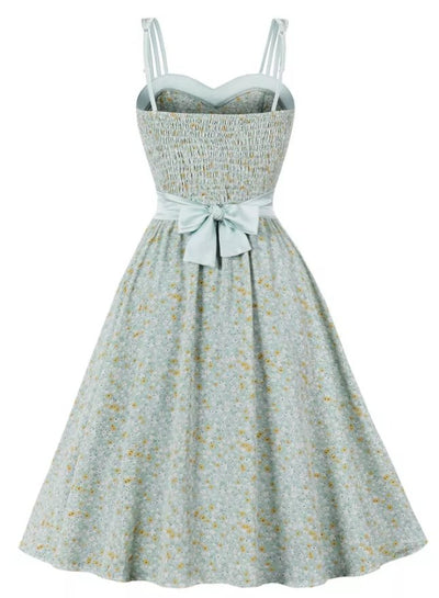 Φόρεμα Vintage Pin Up Flower Print
