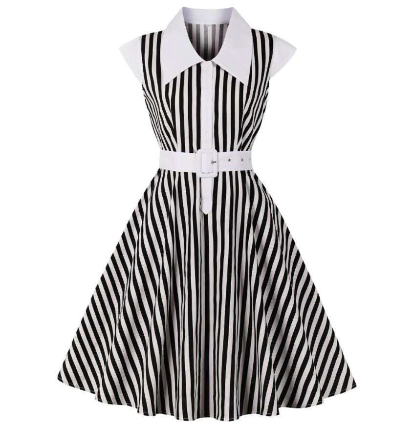 Vintage Pin Up Rock Φόρεμα