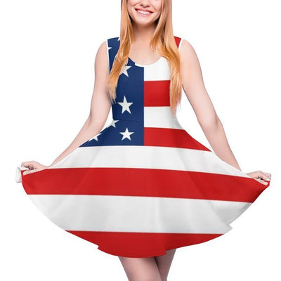 Vintage Pin Up Usa Φόρεμα