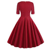 Vintage Rockabilly Φόρεμα 50s Carmine