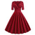 Vintage Rockabilly Φόρεμα 50s Carmine
