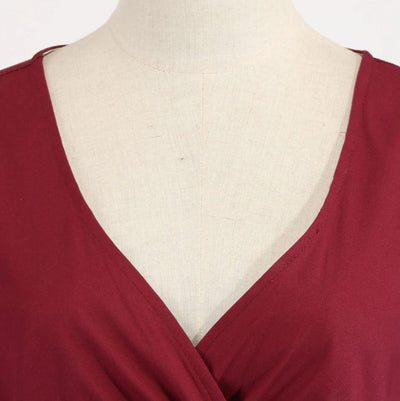 Vintage Rockabilly Φόρεμα 50s Carmine