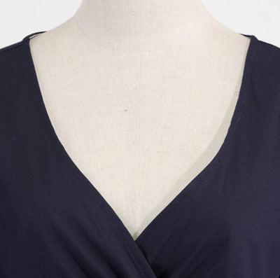 Vintage Rockabilly Φόρεμα 50s Navy