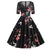 Vintage Rockabilly 50s Birds Φόρεμα