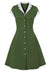 Vintage Rockabilly Φόρεμα 50s Green