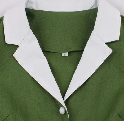 Vintage Rockabilly Φόρεμα 50s Green