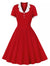 Passion Red Vintage Φόρεμα