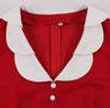 Passion Red Vintage Φόρεμα